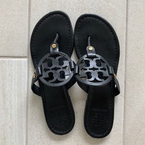 Tory Burch Leather Miller Thong Sandals
